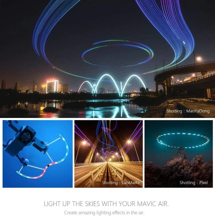 PGYTECH P-UN-034 Vỏ Bảo Vệ Cánh Quạt LED Vẽ Ánh Sáng cho DJI Mavic Air, Dành Cho DJI Mavic Air