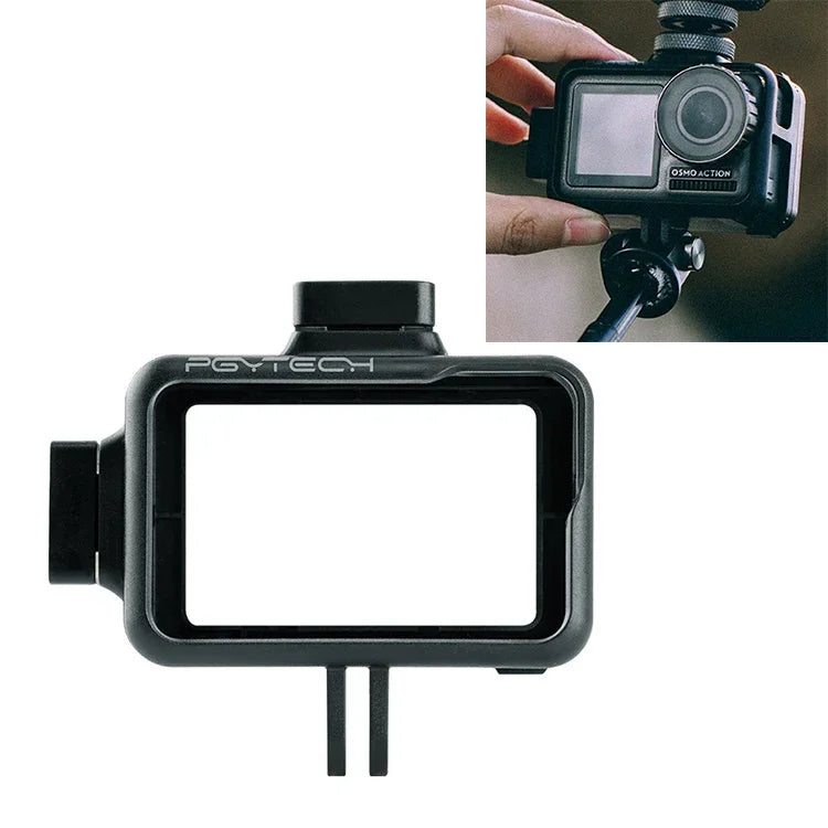 Phụ Kiện Lồng Thỏ Máy Quay Thể Thao PGYTECH P-11B-010 Vlog cho DJI Osmo Action