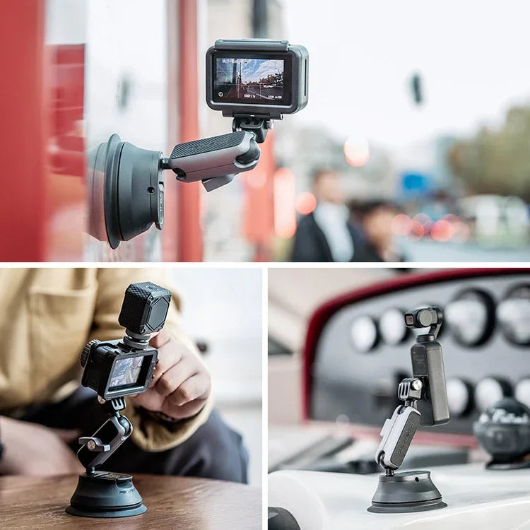 PGYTECH P-GM-132 Giá đỡ điện thoại bằng cốc hút cho camera hành động DJI Osmo Action & GoPro 8/7, P-GM-132