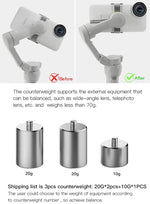 STARTRC Quả Cân Cân Bằng Điều Chỉnh Chống Rung 50g Cho Gimbal DJI OM4 / OSMO Mobile 3