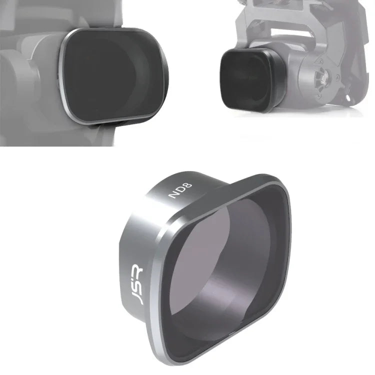 JSR KS Bộ lọc ống kính ND8 cho DJI FPV, Khung hợp kim nhôm, ND8