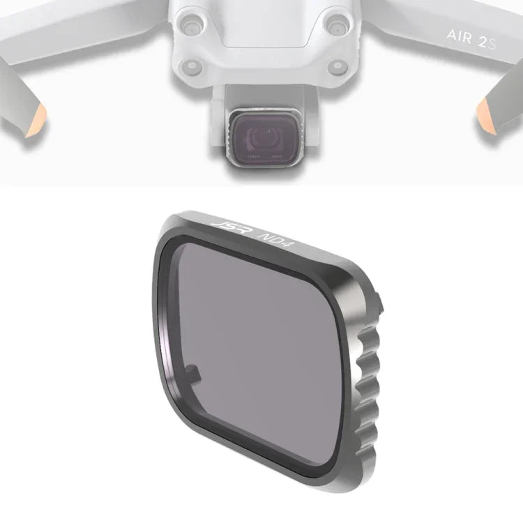 Bộ lọc ống kính JSR KS ND4 cho DJI Air 2S, Khung nhôm, ND4