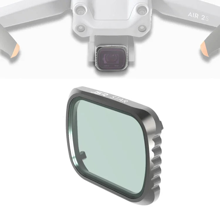 Bộ lọc ống kính hiệu ứng sao JSR KS cho DJI Air 2S, Khung nhôm, STAR