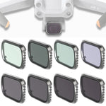 Bộ lọc ống kính 8 trong 1 JSR KS UV + CPL + ND8 + ND16 + ND32 + ND64 + STAR + NIGHT cho DJI Air 2S, Khung nhôm, UV + CPL + ND8 + ND16 + ND32 + ND64 + STAR + NIGHT