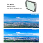 Bộ lọc ống kính 8 trong 1 JSR KS UV + CPL + ND8 + ND16 + ND32 + ND64 + STAR + NIGHT cho DJI Air 2S, Khung nhôm, UV + CPL + ND8 + ND16 + ND32 + ND64 + STAR + NIGHT