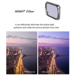 Bộ lọc ống kính 8 trong 1 JSR KS UV + CPL + ND8 + ND16 + ND32 + ND64 + STAR + NIGHT cho DJI Air 2S, Khung nhôm, UV + CPL + ND8 + ND16 + ND32 + ND64 + STAR + NIGHT