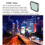 Bộ lọc ống kính 8 trong 1 JSR KS UV + CPL + ND8 + ND16 + ND32 + ND64 + STAR + NIGHT cho DJI Air 2S, Khung nhôm, UV + CPL + ND8 + ND16 + ND32 + ND64 + STAR + NIGHT