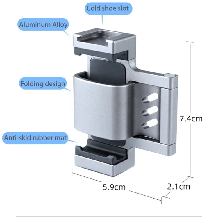 Kẹp cố định điện thoại thông minh RUIGPRO 1/4 inch giá đỡ cho DJI OSMO Pocket / Pocket 2
