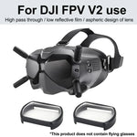 RCSTQ 2 Cái Thấu Kính Kính Cận 350 Độ Kính Sửa Thị Aspherical Cho DJI FPV Goggles V2, 350 Độ