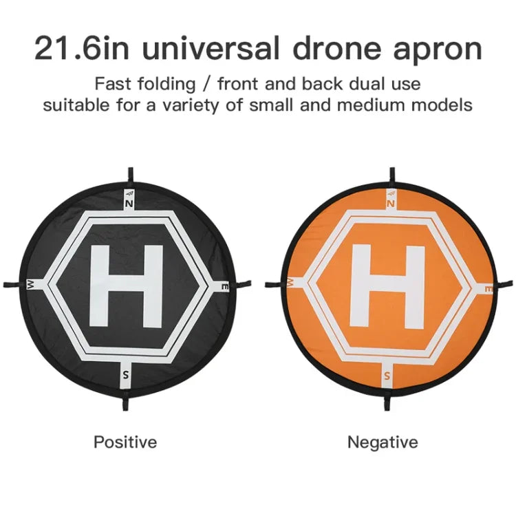 Đệm Đậu Xe Di Động Hình Tròn 55cm Gấp Gọn RCGEEK Cho DJI Mavic Mini / Air 2S / FPV, Hình Tròn 55cm