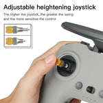 RCSTQ Joystick Ngón Cái Thu Hồi Hai Màu Cho Điều Khiển Từ Xa Máy Bay Không Người Lái DJI FPV Combo, Cho DJI FPV Hai Màu