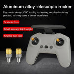 RCSTQ Joystick Ngón Cái Thu Hồi Hai Màu Cho Điều Khiển Từ Xa Máy Bay Không Người Lái DJI FPV Combo, Cho DJI FPV Hai Màu