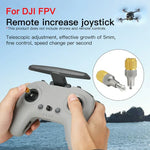 RCSTQ Joystick Ngón Cái Thu Hồi Hai Màu Cho Điều Khiển Từ Xa Máy Bay Không Người Lái DJI FPV Combo, Cho DJI FPV Hai Màu