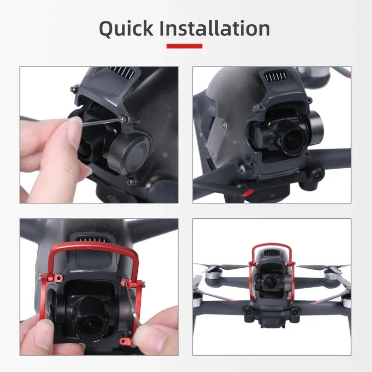Bumper chống va chạm bằng hợp kim nhôm Sunnylife FV-Q9353 cho Gimbal DJI FPV, FV-Q9353