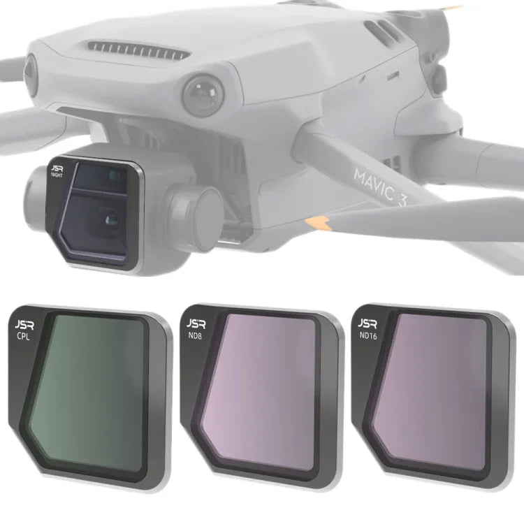 Kính lọc 3 trong 1 CPL+ND8+ND16 JSR cho drone DJI Mavic 3, CPL+ND8+ND16