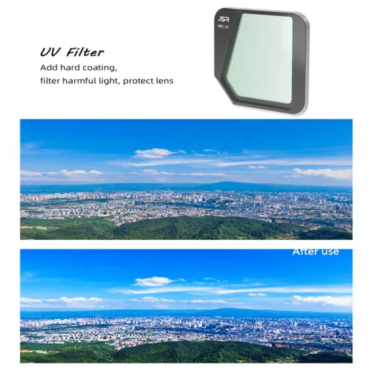 JSR Drone Bộ lọc ống kính 8 trong 1 MCUV+CPL+ND16+32+64+1000+STAR+NIGHT cho DJI Mavic 3, MCUV+CPL+ND16+32+64+1000+STAR+NIGHT