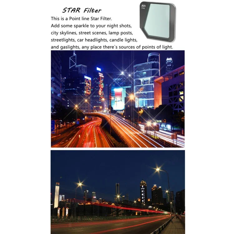 JSR Drone Bộ lọc ống kính 8 trong 1 MCUV+CPL+ND16+32+64+1000+STAR+NIGHT cho DJI Mavic 3, MCUV+CPL+ND16+32+64+1000+STAR+NIGHT