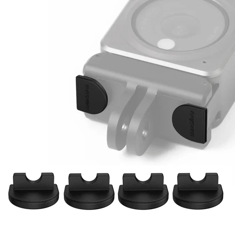 Sunnylife DC339 Bộ 4 nút bịt silicone chống rơi cho DJI Action 2