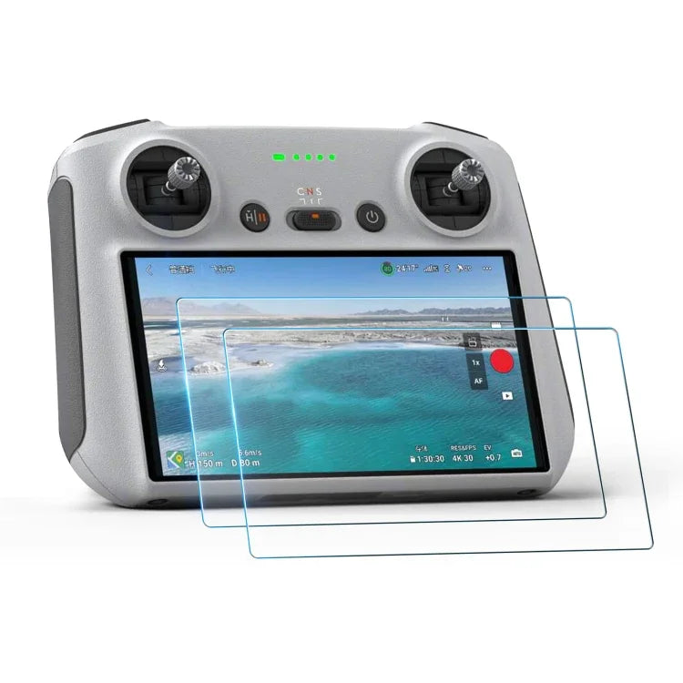 STARTRC Bộ 2 miếng dán kính cường lực 9H 2.5D cho điều khiển từ xa DJI Mini 3 Pro / RC / RC 2, Dành cho điều khiển từ xa DJI Mini 3 Pro