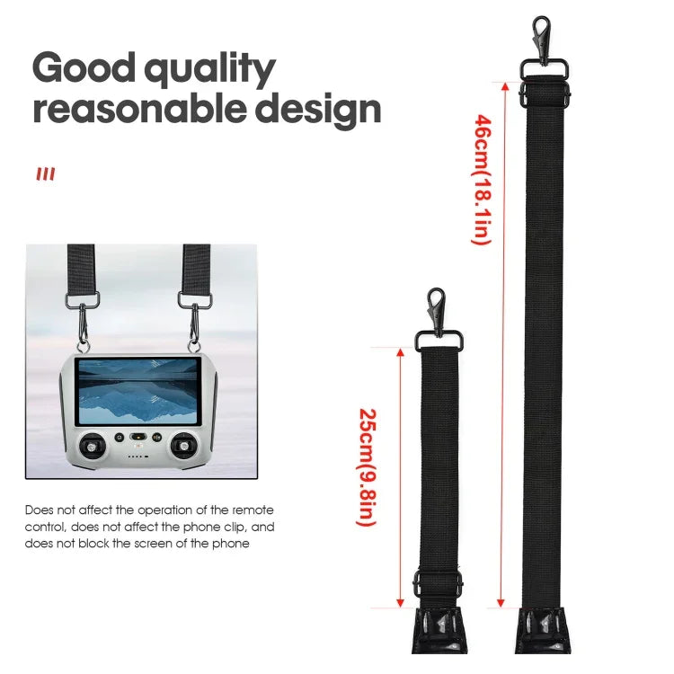 STARTRC Waterproof Foam Anti-lost Anti-fall Neck Strap Lanyard for DJI Mini 3 Pro Remote Control