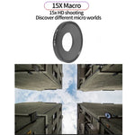 JSR Bộ Lọc Ống Kính Macro 15X Cho DJI Osmo Action 3, 15X Macro