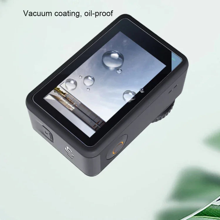 Miếng Dán Chống Nổ Kim Cương 3 Trong 1 Cho Ống Kính Trước Và Màn Hình Sau DJI Osmo Action 3, Cho DJI Osmo Action 3