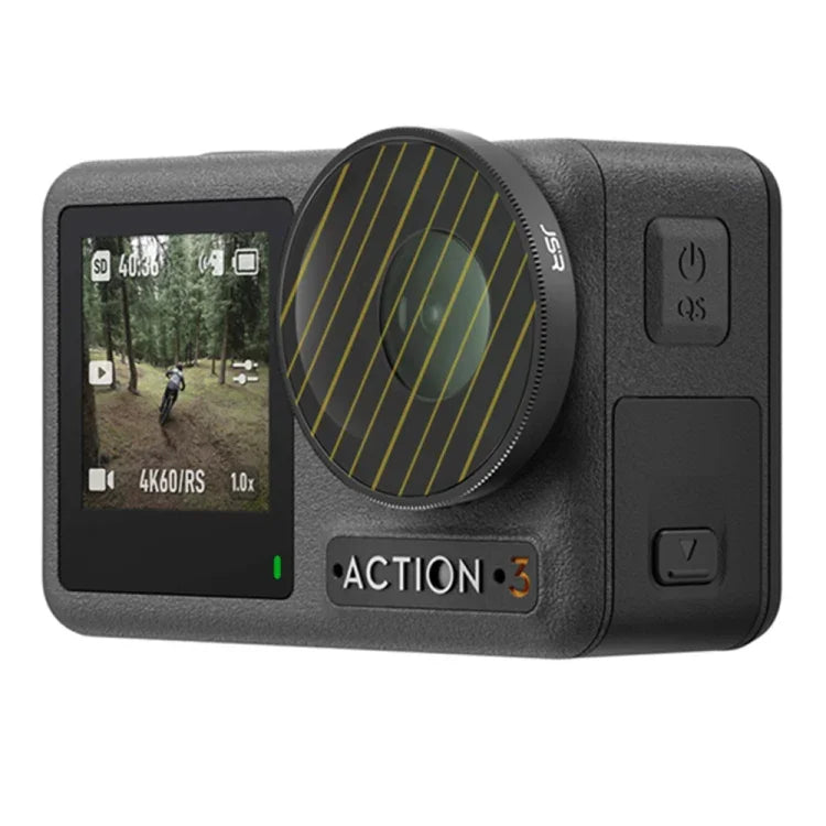 JSR Bộ Lọc Ống Kính Vệt Vàng Cho DJI Osmo Action 3, Vệt Vàng, Vệt Xanh
