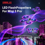 2 cặp cánh quạt LED màu STARTRC đèn flash giảm tiếng ồn cho DJI Mini 4 Pro / Mavic Mini 3 Pro, cho DJI Mavic Mini 3 Pro