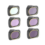 Bộ lọc ống kính 6 trong 1 UV + CPL + ND4 + ND8 + ND16 + ND32 cho drone JSR DJI MAVIC mini, UV + CPL + ND4 + ND8 + ND16 + ND32