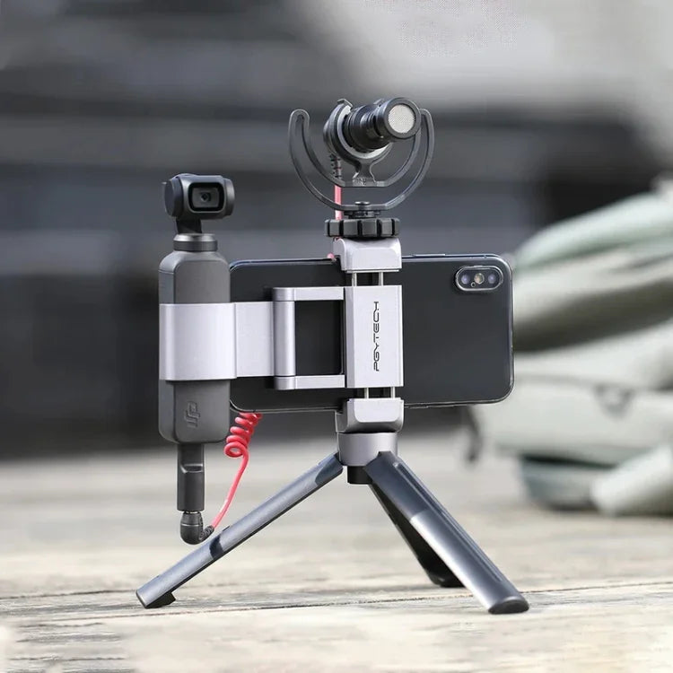 Giá Đỡ Cố Định Điện Thoại Hợp Kim Nhôm PGYTECH P-18C-029+ cho DJI OSMO Pocket, P-18C-029