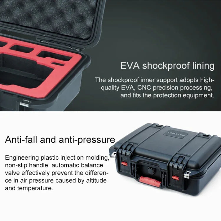 PGYTECH P-16A-037 Hộp an toàn di động chống nước và chống ẩm cho DJI Mavic Air 2, P-16A-037 dành cho DJI Mavic Air 2