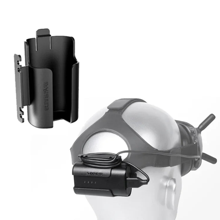 Giá đỡ kẹp pin Sunnylife Quản lý cáp Cuộn dây Bảo vệ cho Kính DJI FPV V2, Giá đỡ pin Sunnylife