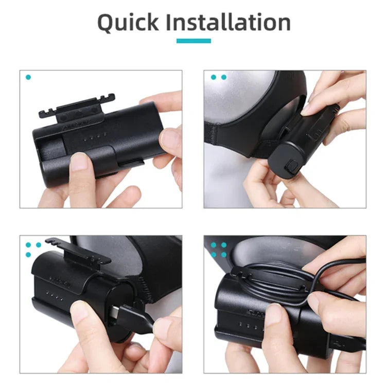 Giá đỡ kẹp pin Sunnylife Quản lý cáp Cuộn dây Bảo vệ cho Kính DJI FPV V2, Giá đỡ pin Sunnylife