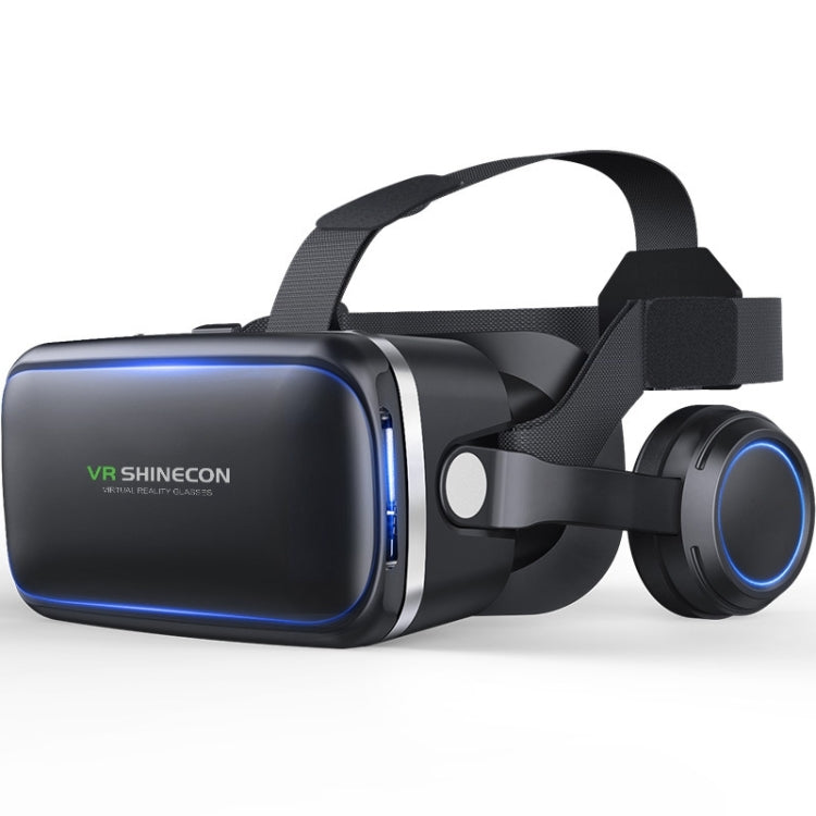 Kính video 3D thực tế ảo VR SHINECON G04E phù hợp điện thoại 3.5 inch - 6.0 inch với tai nghe HiFi