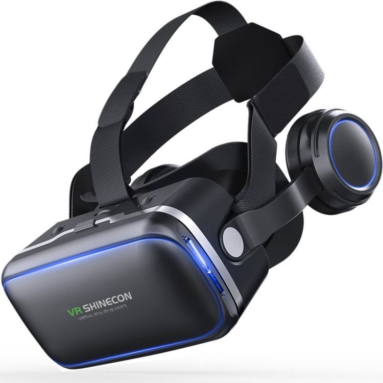 Kính video 3D thực tế ảo VR SHINECON G04E phù hợp điện thoại 3.5 inch - 6.0 inch với tai nghe HiFi