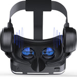 Kính video 3D thực tế ảo VR SHINECON G04E phù hợp điện thoại 3.5 inch - 6.0 inch với tai nghe HiFi