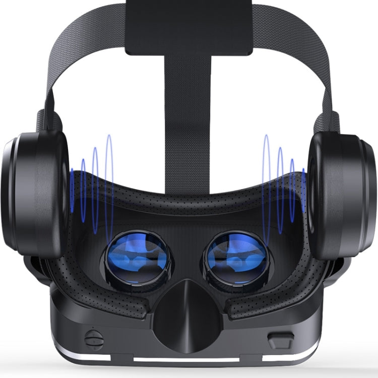 Kính video 3D thực tế ảo VR SHINECON G04E phù hợp điện thoại 3.5 inch - 6.0 inch với tai nghe HiFi