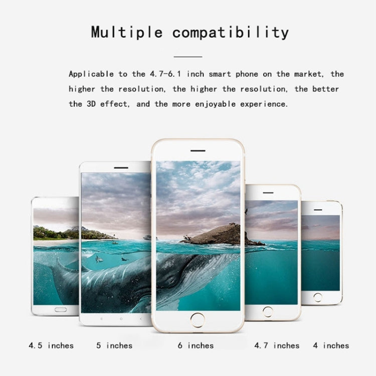 Kính thực tế ảo 3D VR SHINECON G07E phù hợp cho điện thoại thông minh 4.0 inch - 6.3 inch