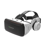 Kính thực tế ảo 3D VR SHINECON G06E phù hợp cho điện thoại thông minh 4.7 inch - 6.1 inch kèm tai nghe, G06E