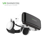 Kính thực tế ảo 3D VR SHINECON G06E phù hợp cho điện thoại thông minh 4.7 inch - 6.1 inch kèm tai nghe, G06E