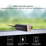 Camera thông minh Groudchat JP1DV1 1080P HD USB cho điện thoại di động, gắn kính, micro chống ồn tích hợp