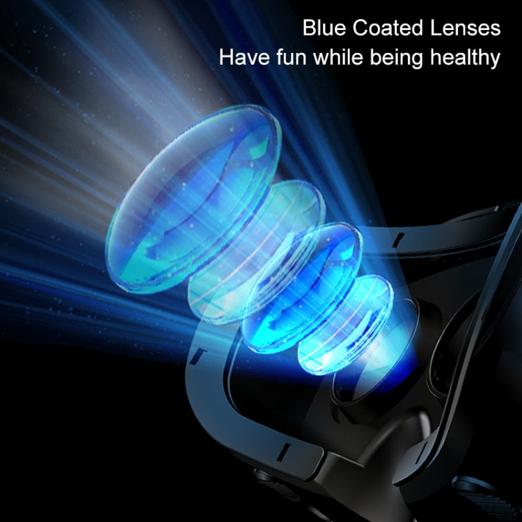 Kính VR 3D điện thoại di động đa năng phiên bản âm thanh video VRG Pro với ống kính phủ Blu-ray