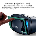 Kính VR 3D điện thoại di động đa năng phiên bản âm thanh video VRG Pro, không có ống kính phủ Blu-ray
