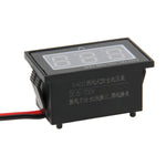 Đồng hồ đo điện áp kỹ thuật số mini chống nước IPX4 V40D 2 dây hiển thị đèn đỏ, đo điện áp: DC 15-120V, DT0001G, DT0001L, DT0001R