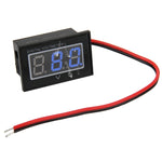Đồng hồ đo điện áp kỹ thuật số mini chống nước IPX4 V40D 2 dây hiển thị đèn đỏ, đo điện áp: DC 15-120V, DT0001G, DT0001L, DT0001R