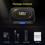 HK1 RBOX-H8S Hộp TV Thông Minh 4K Ultra HD Android 12.0 với Điều Khiển Từ Xa, Chip Allwinner H618 Bốn Nhân, 4GB+64GB, 4GB+64GB