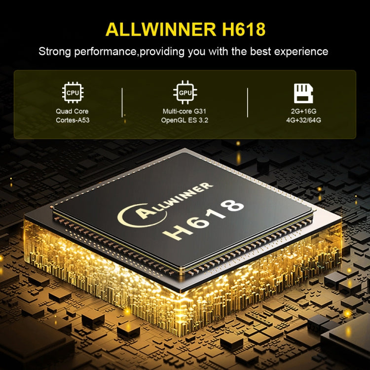 HK1 RBOX-H8S Hộp TV Thông Minh 4K Ultra HD Android 12.0 với Điều Khiển Từ Xa, Chip Allwinner H618 Bốn Nhân, 4GB+64GB, 4GB+64GB