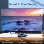 Acrylic X88 Pro 13 8K Ultra HD Android 13.0 Hộp TV Thông Minh với Điều Khiển Từ Xa, RK3528 Bốn Nhân, 4G+32GB, 4G+32GB