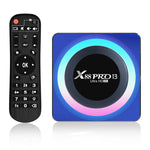Acrylic X88 Pro 13 8K Ultra HD Android 13.0 Hộp TV Thông Minh với Điều Khiển Từ Xa, RK3528 Bốn Nhân, 4G+64GB, 4G+64GB