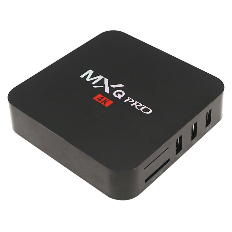 MXQ PROi Hộp TV Thông Minh 1080P 4K HD với Điều Khiển Từ Xa, Android 7.1 Chip S905W Bốn Nhân Cortex-A53 Tốc Độ Lên Đến 2GHz, RAM: 2GB, ROM: 16GB, Hỗ Trợ WiFi, Phích Cắm UK, 2GB+16GB, Phích Cắm UK